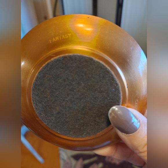 Set of 4 Royal Canadian Navy Copper Coasters 1950s - Picture 4 of 7